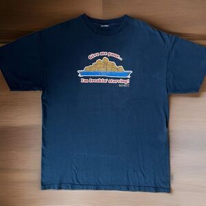 Vintage Napoleon Dynamite Shirt XL Navy Y2K Comedy Movie Promo Funny Pedro